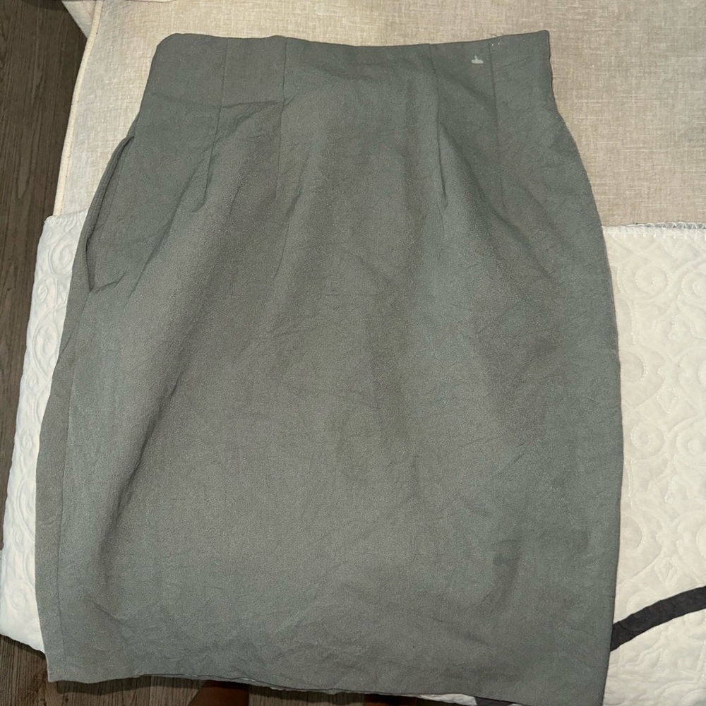 Studio 10 vintage Olive Green Pencil Skirt